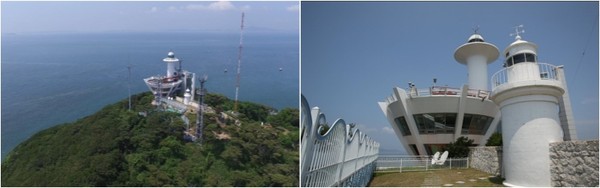 ▲ 인천상륙작전 당시 연합군함대의 길잡이 역할을 한 팔미도 등대.