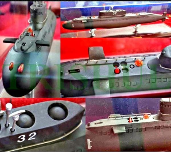 ▲ 북한의 미공개 잠수함의 원형이 된 것으로 보이는 중국의 靑(Qing)급 잠수함의 모습/파키스탄 블로거