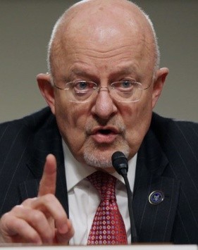 ▲ 제임스 클래퍼 美 국가정보국장