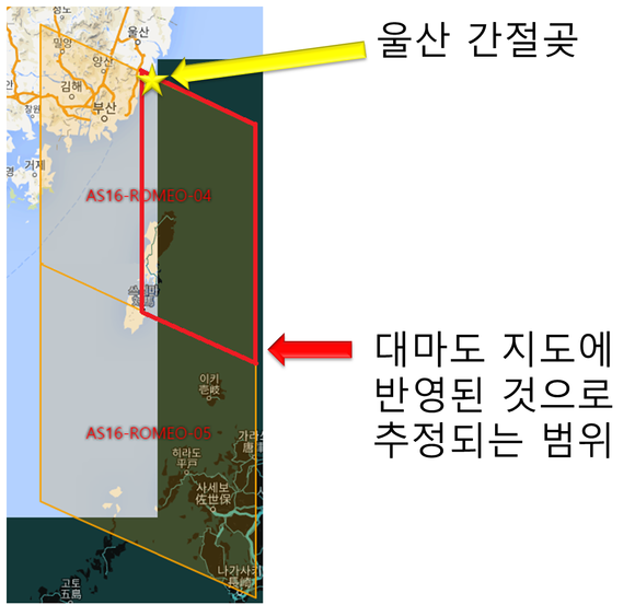 ▲ 나이언틱의 인그레스 게임의 구글 분할 방식에서 예외로 처리된 모습. ⓒ 뉴데일리 송승근 기자