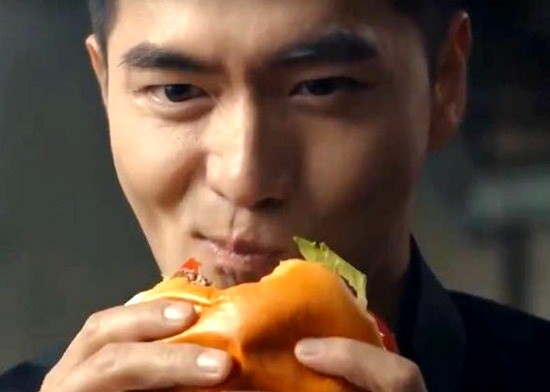 ▲ 롯데리아 CF 스틸 컷.