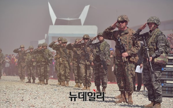 ▲ 인천상륙작전 제현행사.ⓒ뉴데일리DB