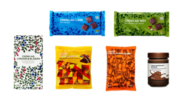 ▲ 이케아가 리콜하는 초콜릿 제품 ⓒ이케아