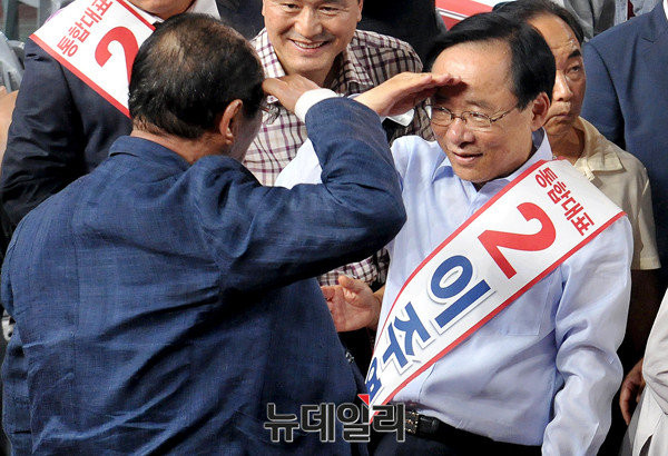 ▲ 오는 8.9 전당대회에 당 대표 후보로 출마하는 새누리당 이주영 후보. ⓒ뉴데일리 이종현 기자