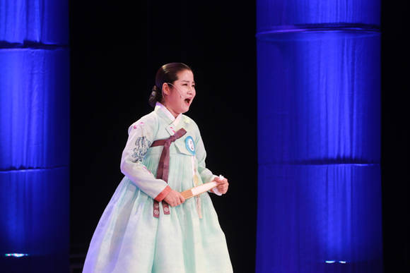 ▲ 올해 대회 명창부 우승자 방수미씨.ⓒ박동진판소리전수관