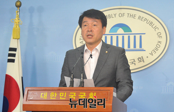 ▲ 기동민 더불어민주당 원내대변인. ⓒ뉴데일리 이종현 기자