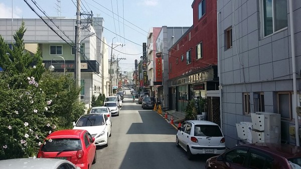 ▲ 증평지구대 골목 모습.ⓒ증평군