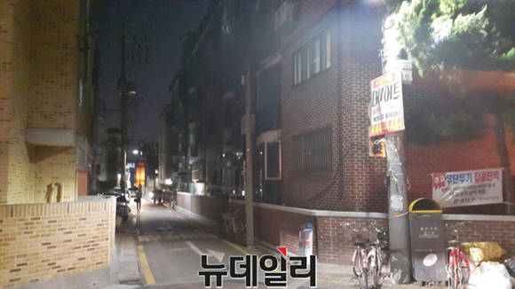 ▲ 행사장인 커먼그라운드 인근에 위치한 주택가.ⓒ뉴데일리
