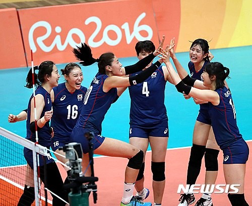 ▲ 한국 여자 배구 대표팀 ⓒ 뉴시스