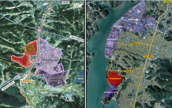 ▲ 항공산업 국가산업단지 조감도(진주‧사천)ⓒ경남도