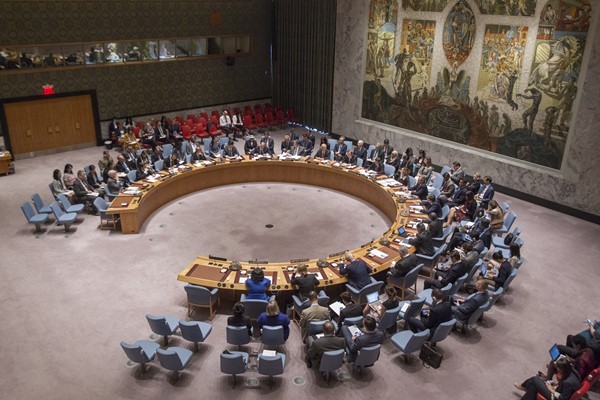 ▲ 유엔 안전보장이사회(이하 안보리)가 북한의 최근 탄도미사일 발사를 규탄하는 '언론성명' 채택을 추진했으나 상임이사국인 중국의 거부로 결국 무산된 것으로 알려졌다. 사진은 안보리 회의 진행 모습.ⓒUN