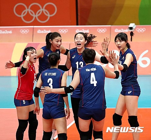 ▲ 대한민국 여자 배구 대표팀.ⓒ뉴시스