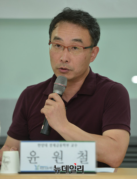 ▲ 윤원철 교수 ⓒ뉴데일리 정상윤