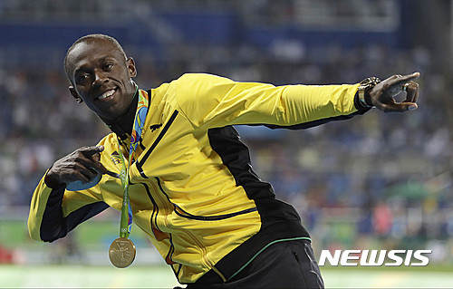 ▲ 우사인 볼트.ⓒ뉴시스