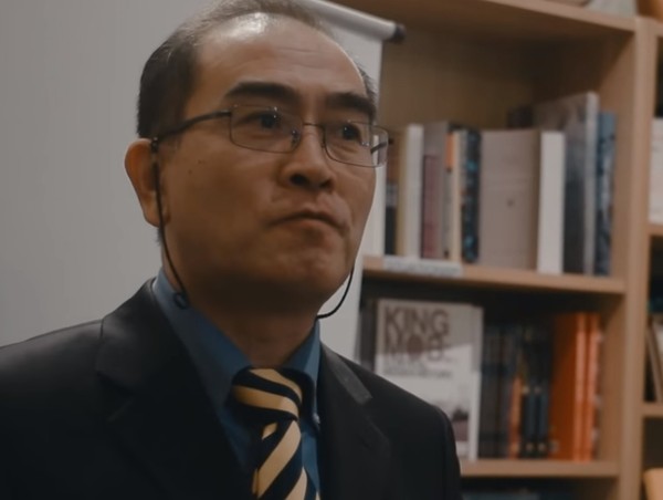 ▲ 북한이 駐영국 북한대사관 태영호 공사의 한국 망명과 관련해 "범죄사실이 발각되자 도주한 것"이라고 주장했다. 사진은 태영호 공사.ⓒ유튜브 영상 캡쳐