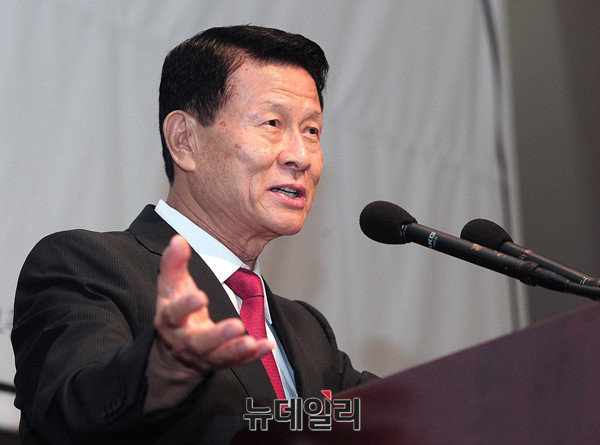 ▲ '우리도 핵을 갖자'의 저자 송대성. ⓒ뉴데일리 공준표 기자