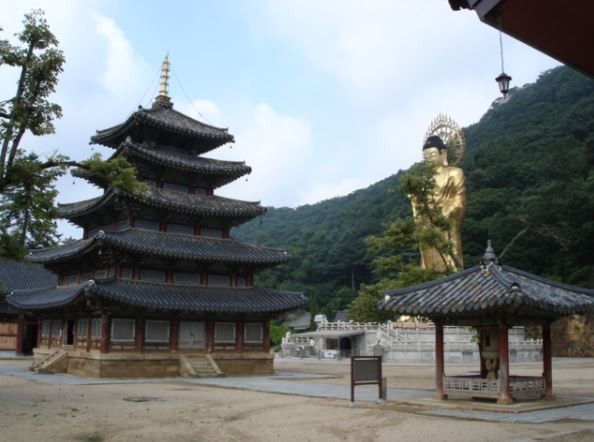 ▲ 법주사 팔상전 전경.ⓒ법주사