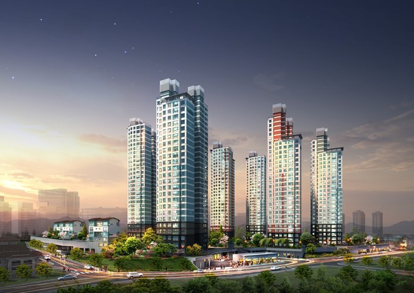 ▲ 대구 수성구 수성알파시티 동화아이위시 조감도.ⓒ동화주택 제공