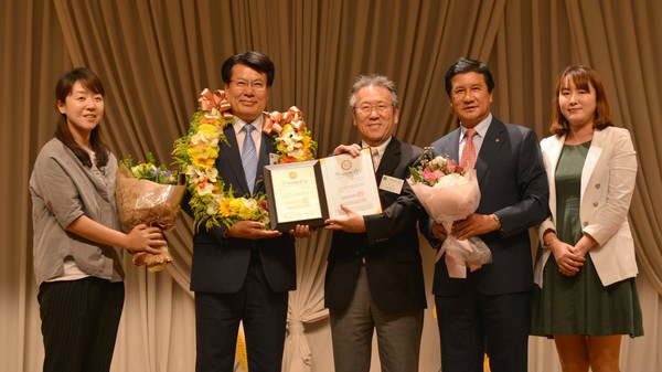 ▲ 제천시가 29일 ‘대한민국환경대상’을 수상했다.ⓒ제천시