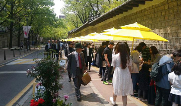 ▲ 서울시가 사회적경제기업 활성화를 위해 개최하는 '덕수궁 페어샵'. ⓒ서울시 홈페이지 캡쳐