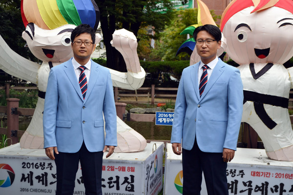 ▲ ‘2016청주세계무예마스터십’ 대회 기술임원및 심판 의상.ⓒ충북도