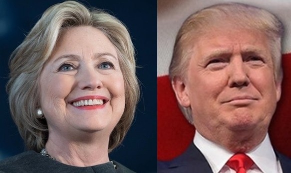 ▲ 美공화당 대선후보 도널드 트럼프가 美민주당 대선후보인 힐러리 클린턴에 대해 '건강 이상론' 카드를 다시 꺼내들었다. 그간 클린턴에 대해 끊임없이 의문점을 제기한 트럼프는 이번엔 건강기록을 함께 제출하자고 제안했다. 사진은 (왼쪽부터)클린턴, 트럼프.ⓒ클린턴, 트럼프 트위터 캡쳐