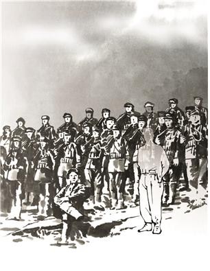 ▲ 청산리대첩 승전기념 장면 (국가보훈처 제작) ⓒ 국가보훈처