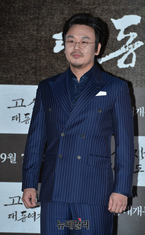 ▲ 바우 역 맡은 김인권 ⓒ 뉴데일리 정상윤