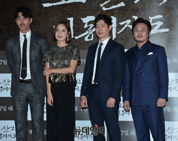 ▲ 바우 역 맡은 김인권 ⓒ 뉴데일리 정상윤