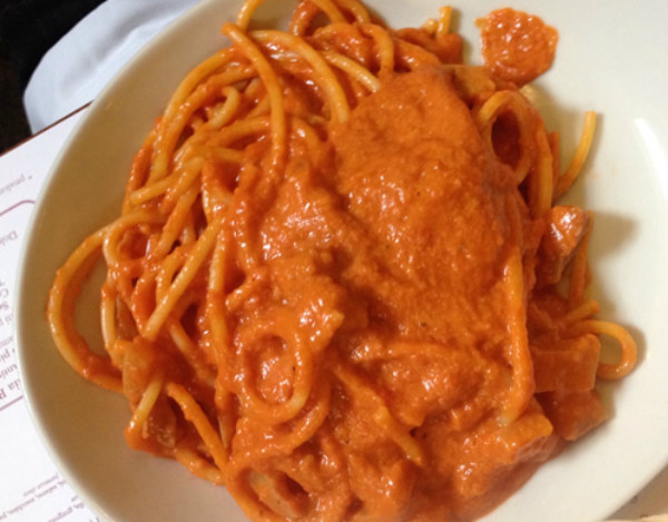 ▲ 이탈리아 로마의 트라토리오 베키오 로마의 아마트리치아나 파스타. ⓒ트라토리오 베키오 로마 홈페이지