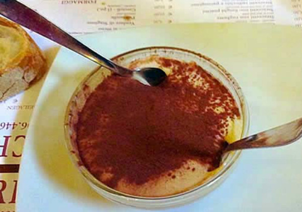 ▲ 이탈리아 로마의 트라토리오 베키오 로마의 티라미수 케이크. ⓒ트라토리오 베키오 로마 홈페이지