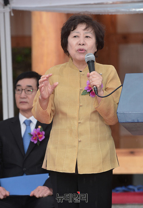 ▲ 나선화 문화재청장 ⓒ 뉴데일리 정상윤 사진기자