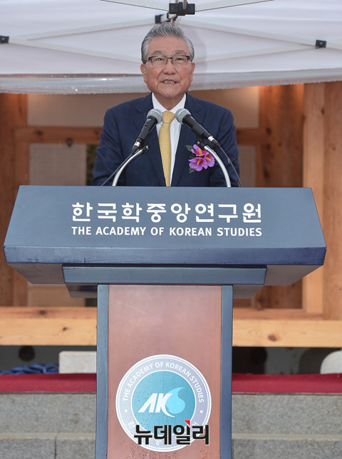▲ 손병두 한국학 중앙 연구원 이사장 ⓒ 뉴데일리 정상윤 사진기자