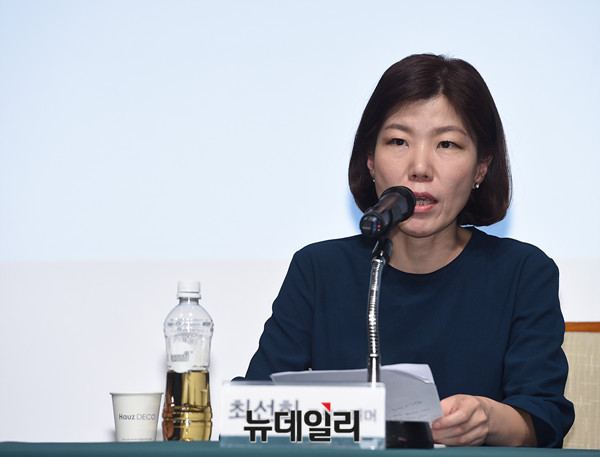 ▲ 울주세계산악영화제 프로그래머 최선희 ⓒ 뉴데일리 공준표