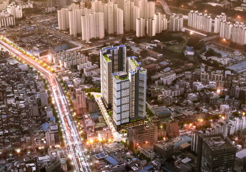 ▲ e편한세상 독산 더타워 조감도. ⓒ 대림산업