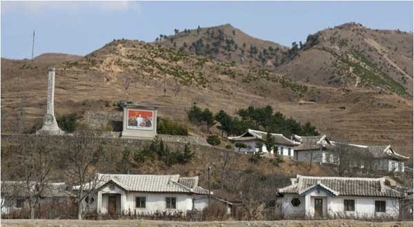 ▲ 북한은 대부분의 산이 민둥산이어서 비가 내리면 홍수, 산사태 등의 피해가 크다. ⓒ뉴데일리 DB