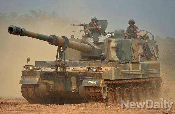 ▲ K-9 자주포.ⓒ뉴데일리DB