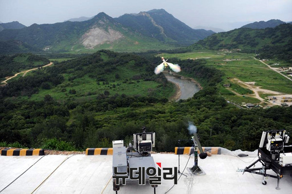 ▲ 현궁발사 모습.ⓒLIG넥스원