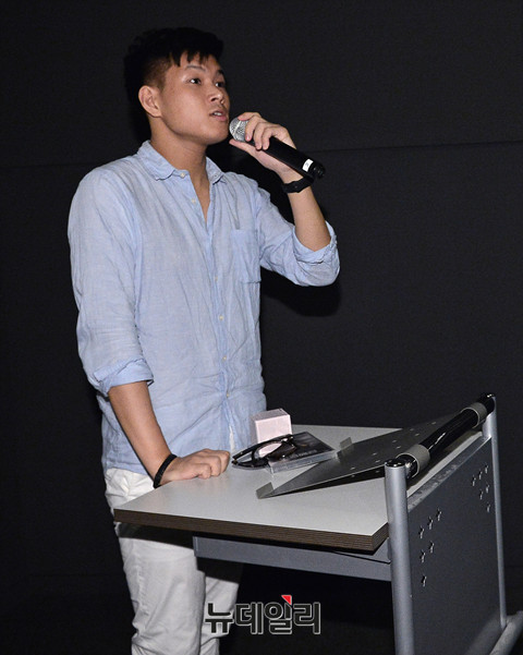 ▲ 우원재 대표 ⓒ 뉴데일리 정상윤