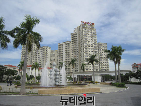 ▲ 포스코건설이 베트남에 건설한 신도시 사업인 스플랜도라.ⓒ뉴데일리