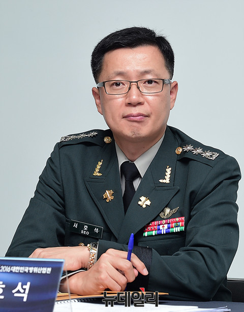 ▲ 서호석 육군본부 지원단장 ⓒ 뉴데일리 공준표