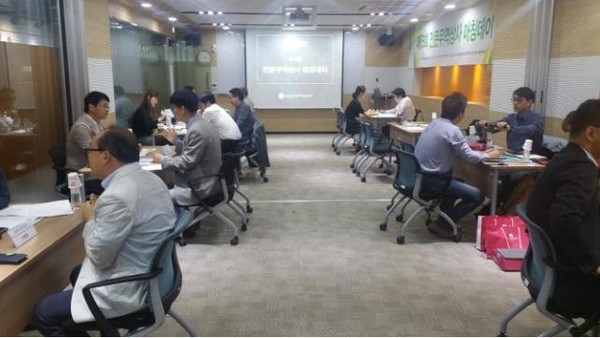 ▲ 충남창조경제혁신센터가 6일 KTX천안아산역 충남센터에서 ‘전문무역상사 매칭데이’를 가졌다.ⓒ충남도