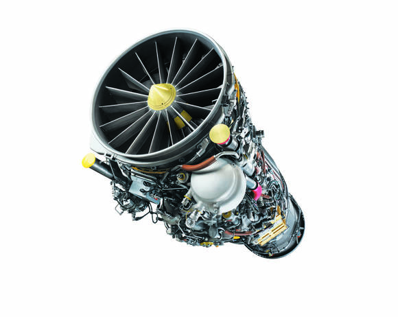 ▲ 한국형 전투기 KF-X에 장착될 F414-GE-400 엔진 이미지.ⓒ한화테크윈