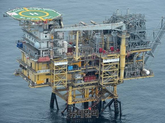 ▲ 동해가스-1 가스전 ⓒ정상윤기자
