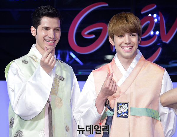 ▲ 왼쪽부터 알베르토 몬디(Alberto Mondi), 로빈 데이아나(Robin Deiana) ⓒ 뉴데일리 공준표