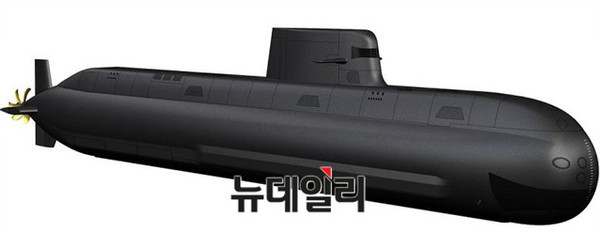 ▲ 우리 군은 3,000톤 급 수직발사관 6기를 갖춘 잠수함 2척을 오는 2022년까지 해군에 전력화 한다는 목표를 갖고 있다. 그림은 장보고-III(KSS-III).  ⓒ방사청 차세대잠수함 사업단