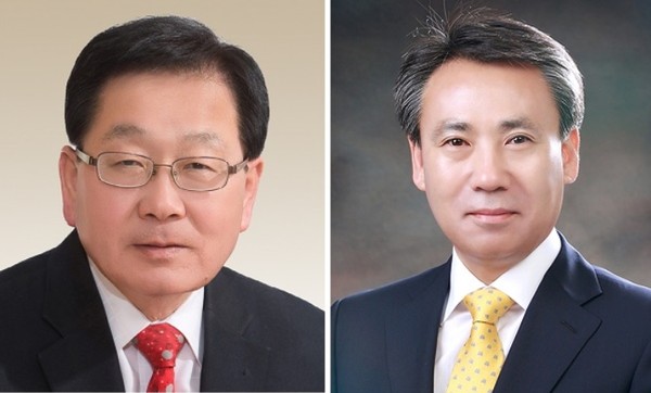 ▲ 사진 왼쪽 서형달 위원장. 왼쪽 홍재표 부위원장.ⓒ충남도의회