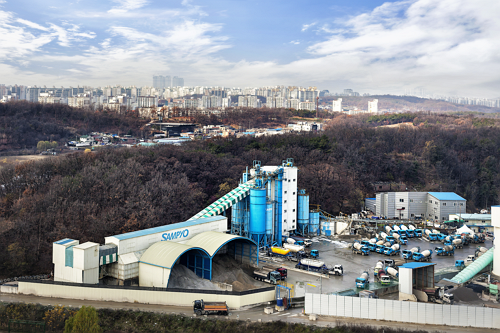 ▲ 삼표산업 서부공장.ⓒ삼표