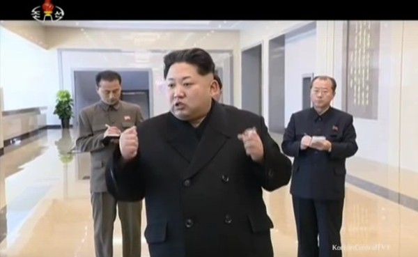 ▲ 북한은 5차 핵실험을 실시한 김정을 비판한 박근혜 대통령에 대해 저급한 표현을 써가며 거친 비난을 쏟아냈다. 사진은 김정은.ⓒ北선전매체 중계영상 캡쳐