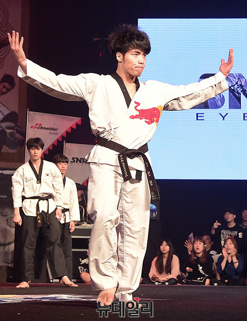 ▲ '레드불 킥잇 2016(Red Bull Kick It 2016)' 우승자 신민철 선수 ⓒ 뉴데일리 공준표